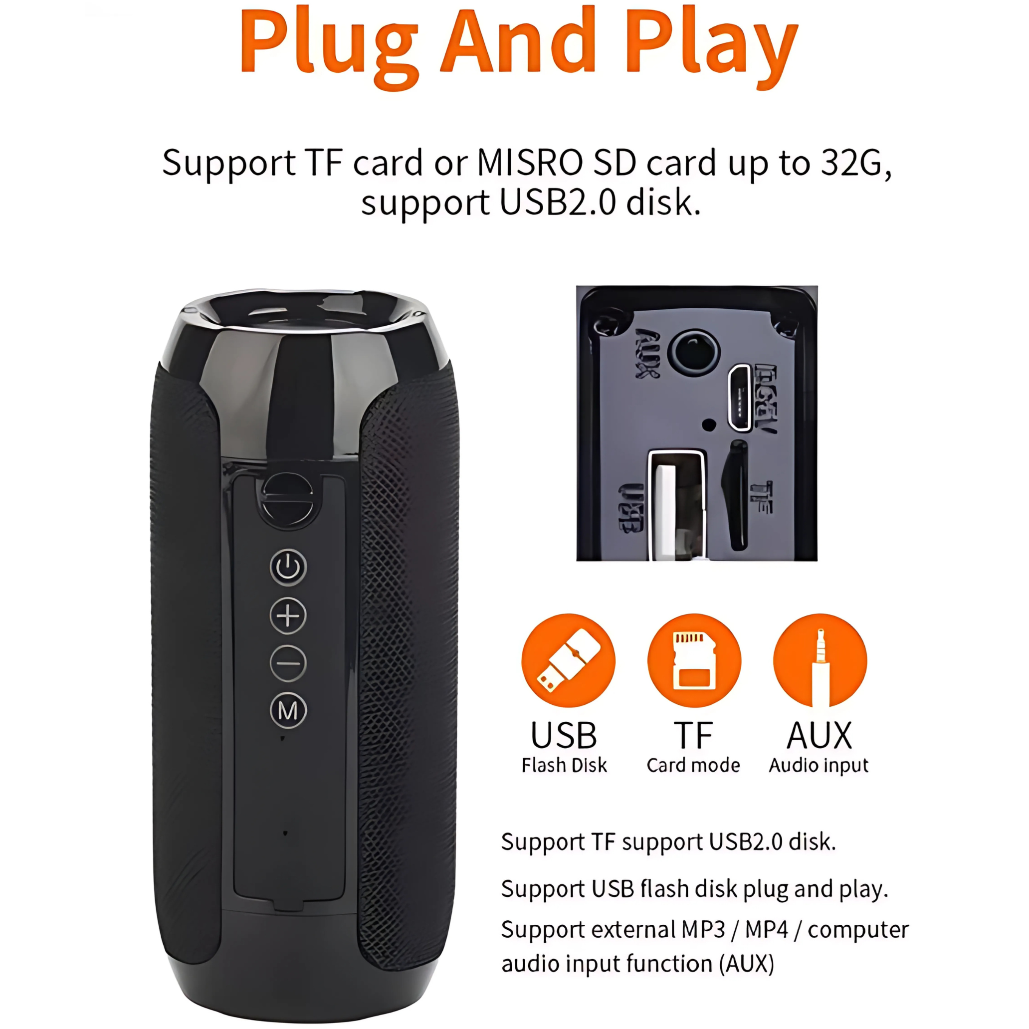 Manike YX008 Bluetooth-Lautsprecher Manike YX008 Bluetooth-Lautsprecher